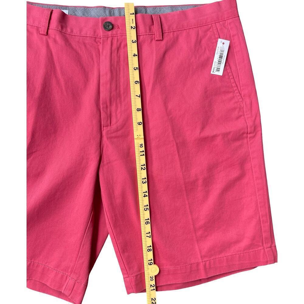 Amazon Essentials Men’s Slim Fit 9" Chino Shorts Washed Red NWT - Size 38 - Picture 8 of 13